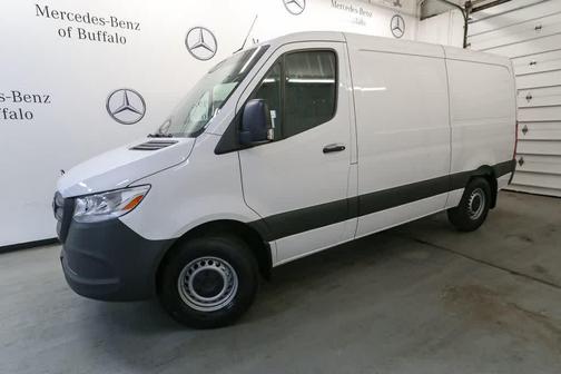 Arctic White 2025 Mercedes-Benz Sprinter 2500 Standard Roof