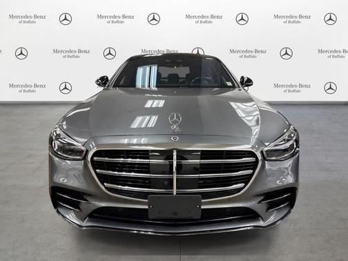 Selenite Grey 2023 Mercedes-Benz S-Class 4MATIC