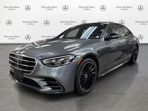 Selenite Grey 2023 Mercedes-Benz S-Class 4MATIC