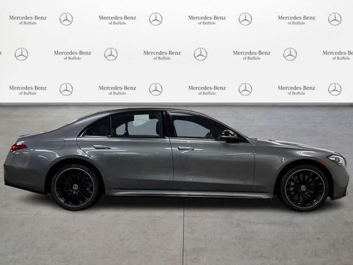 Selenite Grey 2023 Mercedes-Benz S-Class 4MATIC
