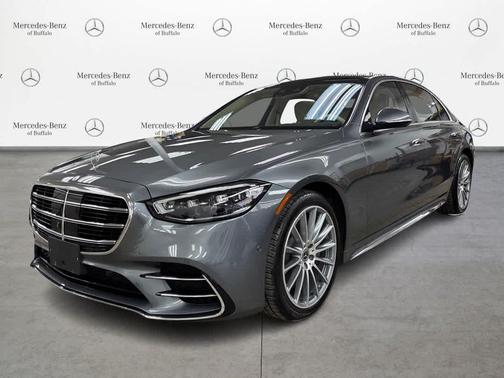 Selenite Grey 2023 Mercedes-Benz S-Class 4MATIC
