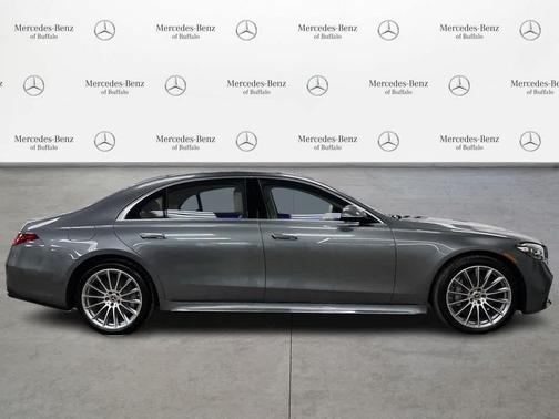 Selenite Grey 2023 Mercedes-Benz S-Class 4MATIC
