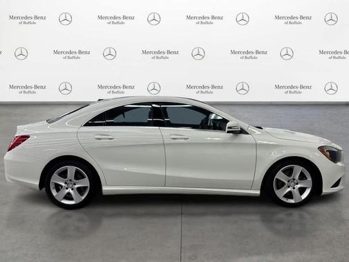 Cirrus White 2016 Mercedes-Benz CLA-Class 4MATIC