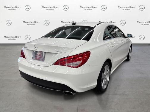 Cirrus White 2016 Mercedes-Benz CLA-Class 4MATIC