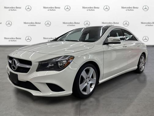 Cirrus White 2016 Mercedes-Benz CLA-Class 4MATIC