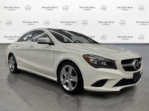 Cirrus White 2016 Mercedes-Benz CLA-Class 4MATIC