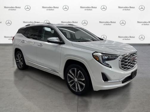 White Frost Tricoat 2020 GMC Terrain Denali