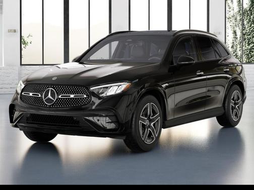 Black 2026 Mercedes-Benz GLC 300 4MATIC