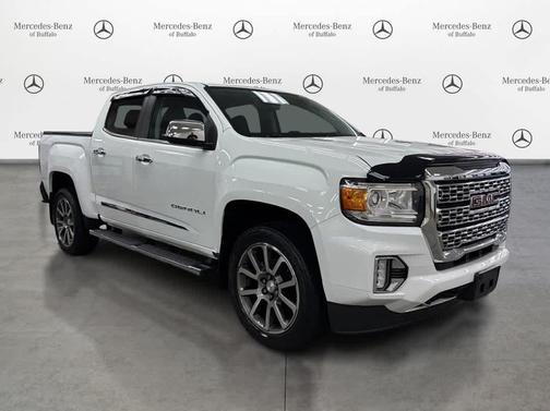 Summit White 2021 GMC Canyon Denali