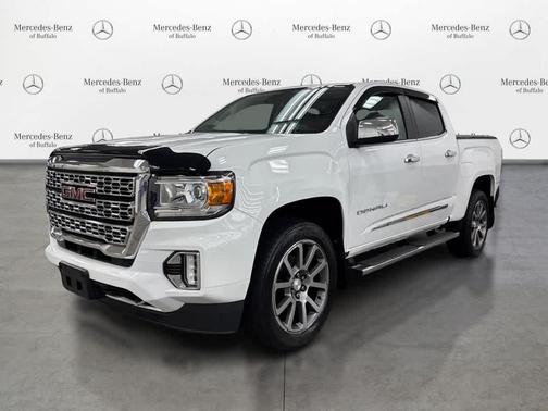 Summit White 2021 GMC Canyon Denali