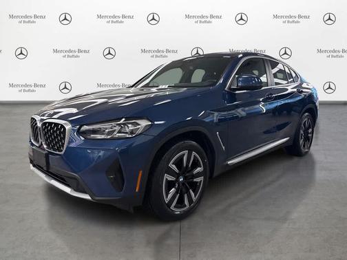 Phytonic Blue Metallic 2022 BMW X4 xDrive30i