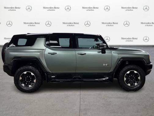 Moonshot Green Matte 2024 GMC HUMMER EV SUV 3X