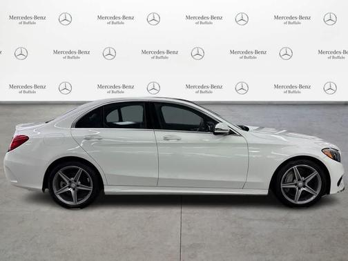 Polar White 2016 Mercedes-Benz C-Class C 300 4MATIC Sport