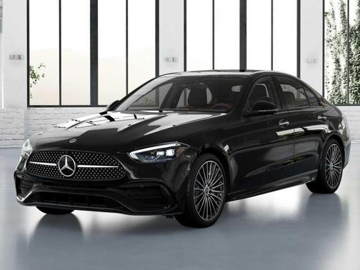 Black 2026 Mercedes-Benz C-Class C 300 4MATIC