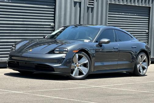 Volcano Grey Metallic 2023 Porsche Taycan