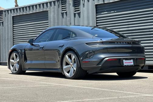 Volcano Grey Metallic 2023 Porsche Taycan