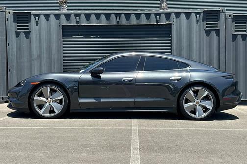 Volcano Grey Metallic 2023 Porsche Taycan