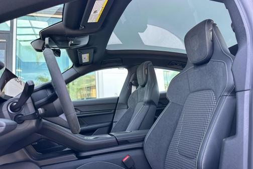 Volcano Grey Metallic 2026 Porsche Taycan 4S Black Edition