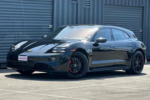 Black 2023 Porsche Taycan GTS