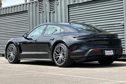 Jet Black Metallic 2026 Porsche Taycan 4