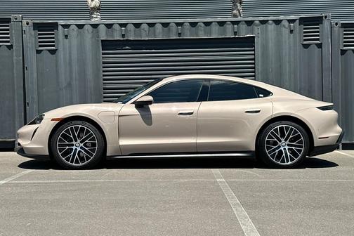 Coffee Beige Metallic 2023 Porsche Taycan