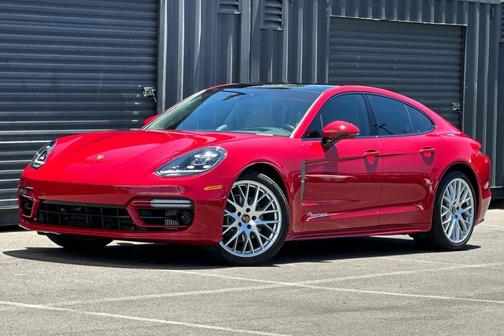 Carmine Red 2023 Porsche Panamera Platinum Edition