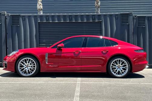 Carmine Red 2023 Porsche Panamera Platinum Edition