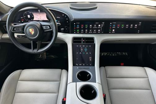 Neptune Blue 2022 Porsche Taycan 4S