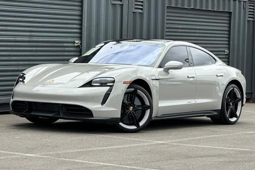 Chalk 2021 Porsche Taycan Turbo S