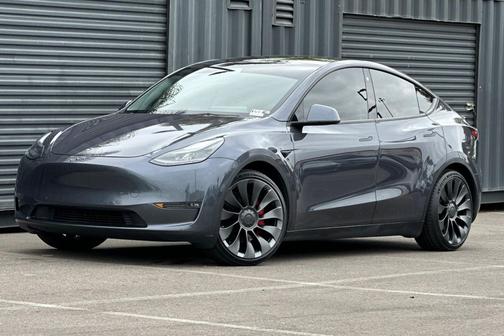 GREY 2022 Tesla Model Y Performance Dual Motor All-Wheel Drive