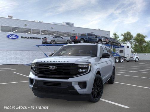 Glacier Gray Metallic Tri-Coat 2026 Ford Expedition Max Platinum