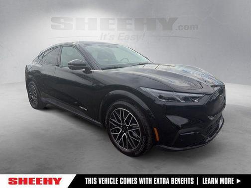Shadow Black 2025 Ford Mustang Mach-E Premium
