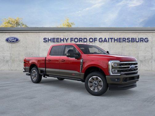 Ruby Red Metallic Tinted Clearcoat 2026 Ford F-250 King Ranch