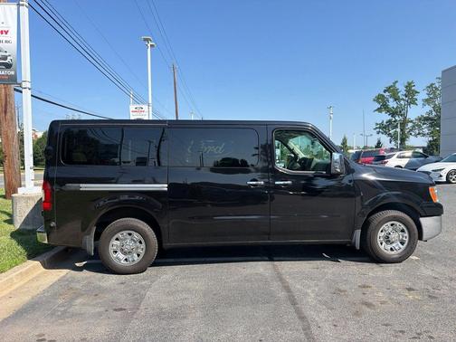 Super Black 2018 Nissan NV Passenger NV3500 HD SL V8