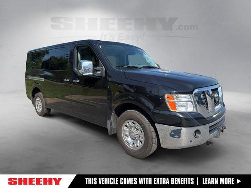 Super Black 2018 Nissan NV Passenger NV3500 HD SL V8