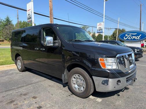 Super Black 2018 Nissan NV Passenger NV3500 HD SL V8