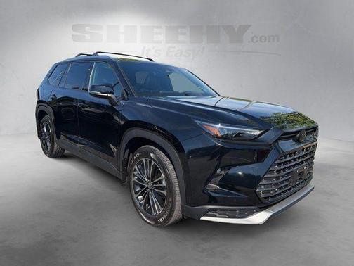 Midnight Black Metallic 2024 Toyota Grand Highlander Hybrid Limited MAX