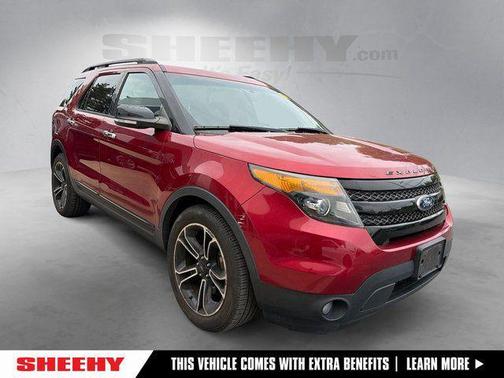 Ruby Red Metallic 2013 Ford Explorer Sport