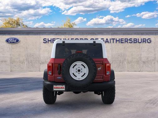 Ruby Red Metallic Tinted Clearcoat 2026 Ford Bronco Heritage Edition