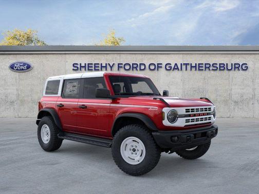 Ruby Red Metallic Tinted Clearcoat 2026 Ford Bronco Heritage Edition