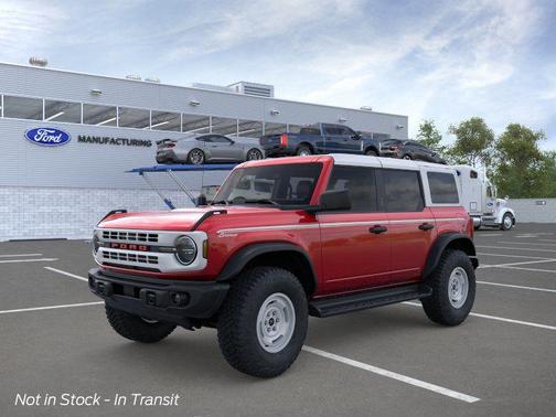 Ruby Red Metallic Tinted Clearcoat 2026 Ford Bronco Heritage Edition