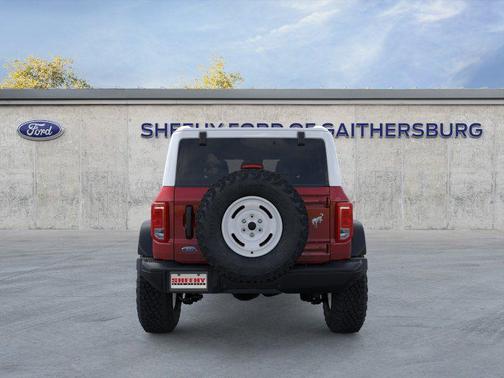 Ruby Red Metallic Tinted Clearcoat 2026 Ford Bronco Heritage Edition