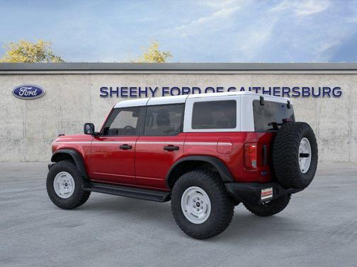 Ruby Red Metallic Tinted Clearcoat 2026 Ford Bronco Heritage Edition