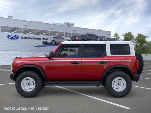 Ruby Red Metallic Tinted Clearcoat 2026 Ford Bronco Heritage Edition