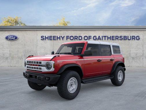 Ruby Red Metallic Tinted Clearcoat 2026 Ford Bronco Heritage Edition
