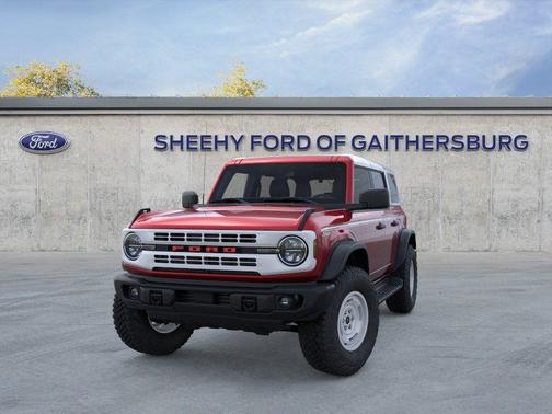 Ruby Red Metallic Tinted Clearcoat 2026 Ford Bronco Heritage Edition