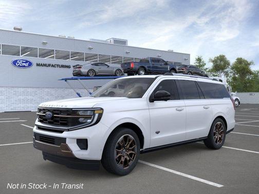 Star White Metallic Tri-Coat 2026 Ford Expedition Max King Ranch