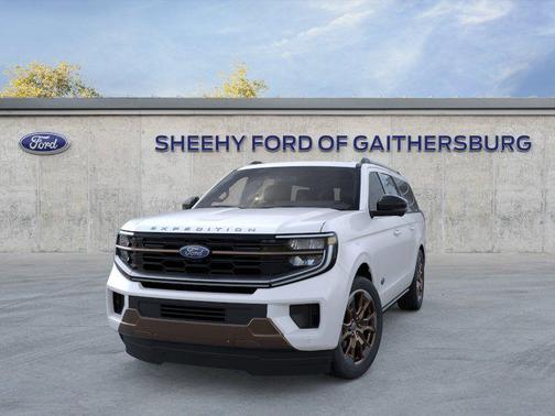 Star White Metallic Tri-Coat 2026 Ford Expedition Max King Ranch