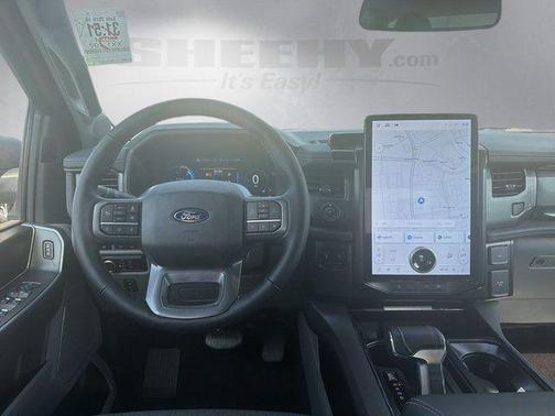 Blue Metallic 2024 Ford F-150 Lightning Flash