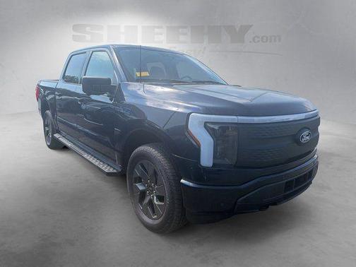 Blue Metallic 2024 Ford F-150 Lightning Flash